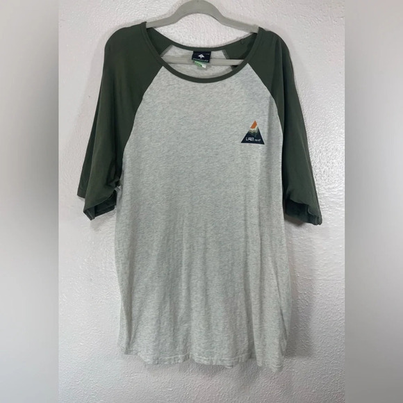Lrg Tops - Lrg Logo Graphic Crew-Neck Short-Sleeve T-Shirt Men’s 2XL